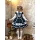Miss Point Plaid Petal Rabbit Mini Sleeve One Piece(Reservation/2 Colours/Full Payment Without Shipping)